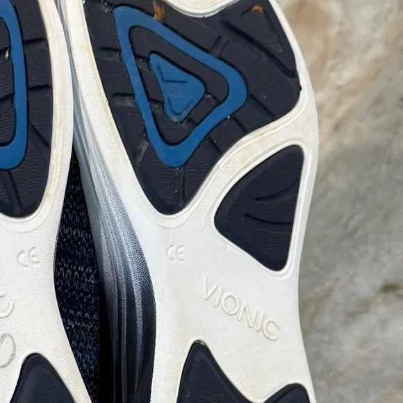 Women's VIONIC Delaney navy blue slip on orthotic sneakers- Size 10 - Picture 7 of 8